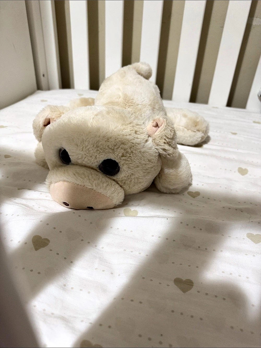 Jellycat Tumblie Pig Cream Plush Stuffed Animal